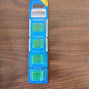 Listerine Ultraclean Access Flosser Refill Pack Mint 28 Disposable Heads NEW